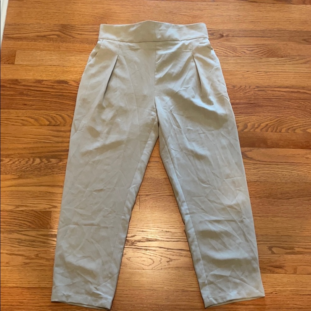 Light green pants